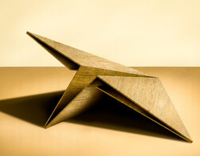 Paper Airplanes of Wood