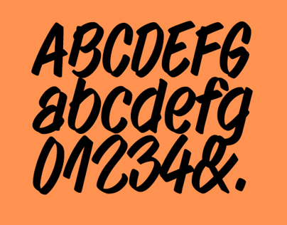 Walmer Marker Typeface