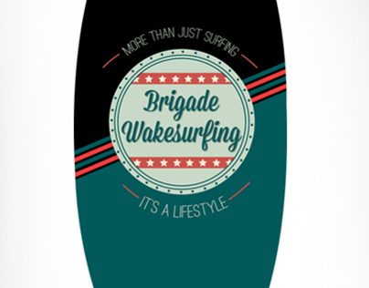 Vintage Brigade Wakesurfer