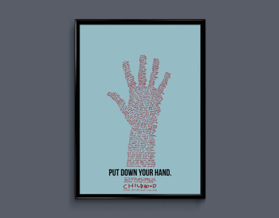 Put Down Your Hand Poster