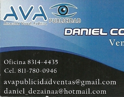 Ava Publicidad "Revista" (PROYECTO CANCELADO)