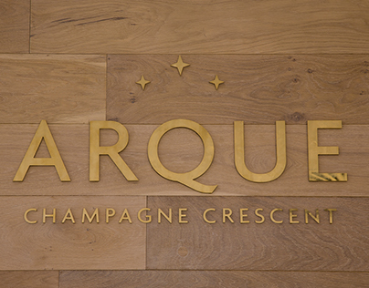 Arque Champagne Crescent - Brand/Retail Design