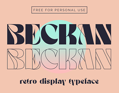 Beckan - Typeface FREE