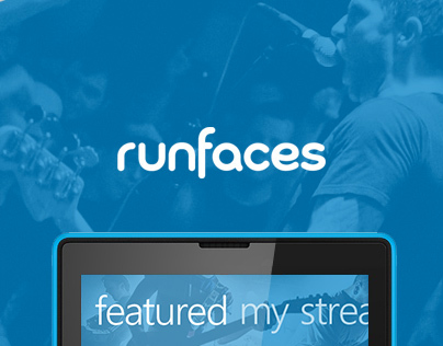 Runfaces. Windows phone app