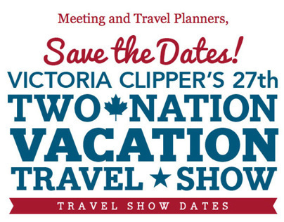 Clipper Travel Show Postcard Invite & Email