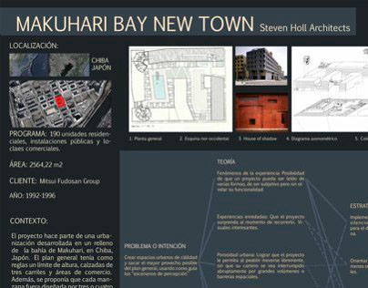 Makuhari Bay New Town. Steven Holl Architects.