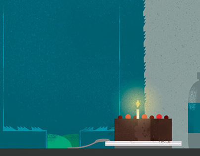 Yeti  Birthday Party ( no success) - Illustration 