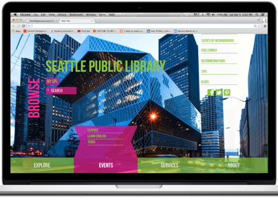 Seattle Public Library Website Redesign