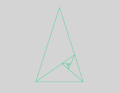 Fibonacci Sequence (Triangle) Print