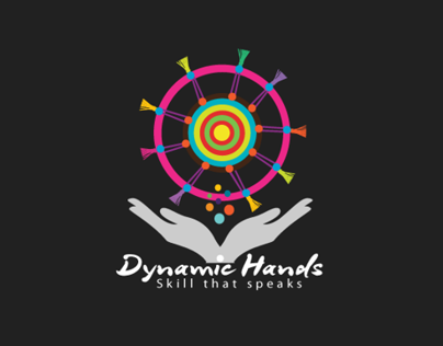 Dynamic hands logo