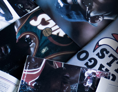 NBA | Magazine "Basketball" '95 - '99 collage