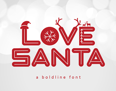 Love Santa - Boldline Font
