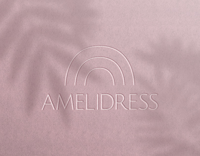 Детский логотип AMELIDRESS