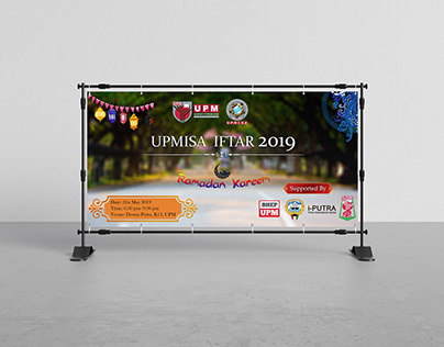 UPMISA Iftar 2019 / Banner Design