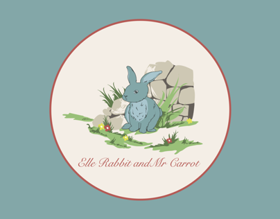 Elle Rabbit and Mr Carrot 