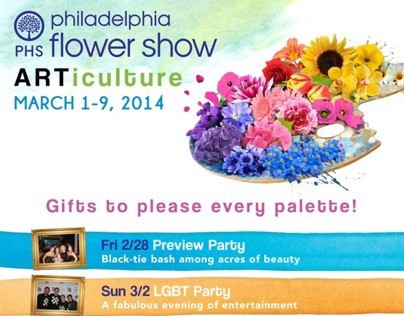 PHS Philadelphia Flower Show Magazine Ad
