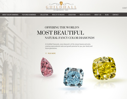 Color Diamond Investment Website