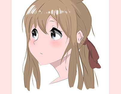 A quick practice based on Violet Evergarden