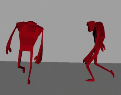 3D Animation Walk Cycle