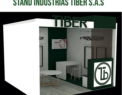 Diseño stand para Industrias TIBER s.a.s