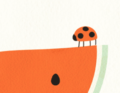 Ladybug + Ladybug + Watermel = Endless Happiness