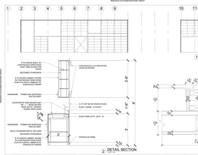 Eame's House Project - Autocad