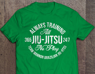 Team Mannon Brazilian Jiu-Jitsu Tees