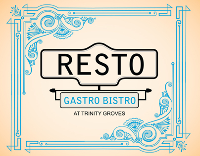 Resto Gastro Bistro - Restaurant Menu Design