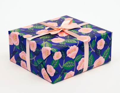 Camellia Wrapping Paper