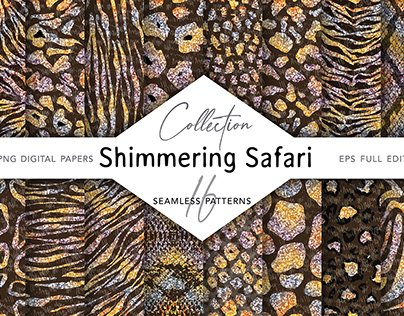 Shimmering Safari Prints