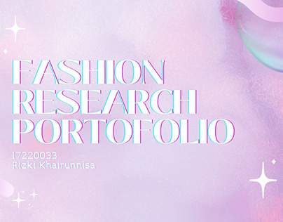 Fashion Research Portofolio
