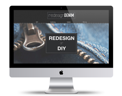redesignDENIM // Webdesign