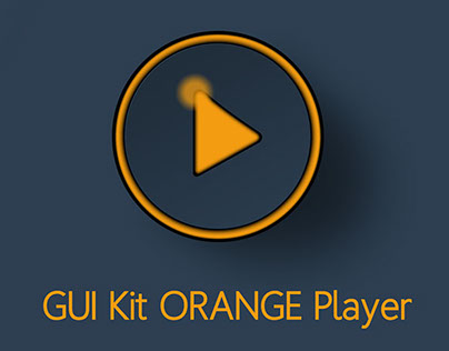GUI Kit Orange Player