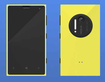 Nokia Lumia 1020 device design