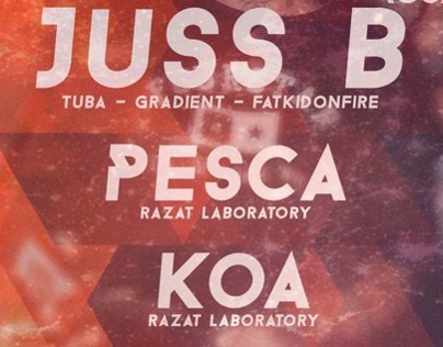 Dub Sundaes and Razat Lab present Juss B