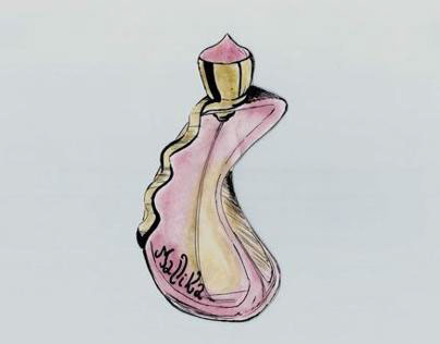 Mallika-Frasco de perfume 