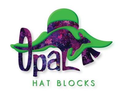 Logo & Business Card Design: Opal Hat Blocks