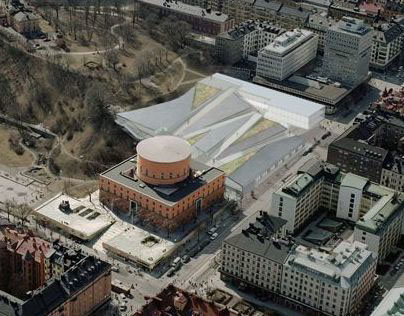 Interwoven Exposure|Stockholm Public Library Expansion