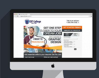 CBT College Landing Pages