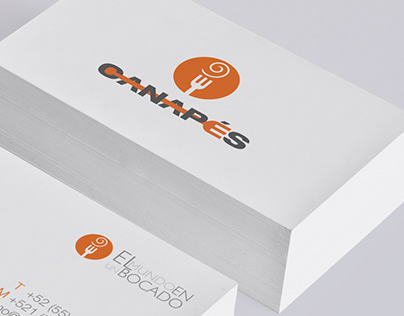 Canapés// Logo & Presentation Cards// 2012