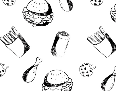 Pattern for a fast food shop