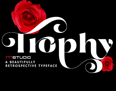 Free Font - Trophy Stylish Serif