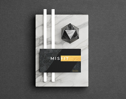 Project thumbnail - Misfit Business Cards
