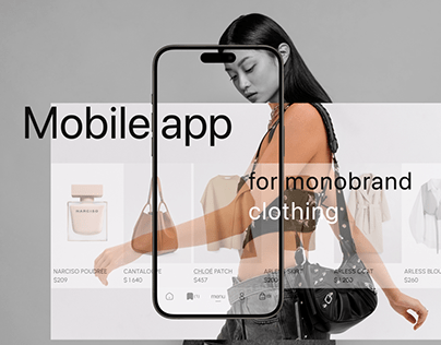 Mobile clothing shopping - UX/UI Design