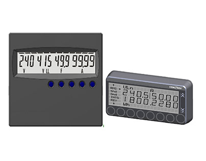 Commercial Energy Meter User Interface
