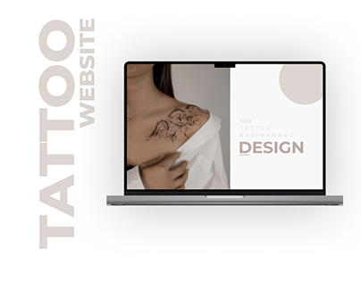 Design website business card tattoo master
