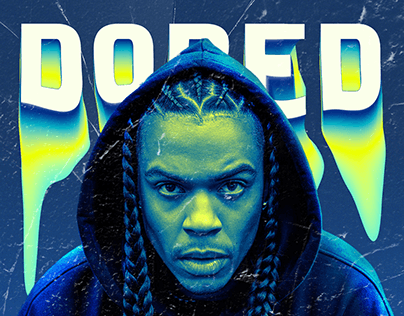 Music Cover Poster of the song "DOPED"