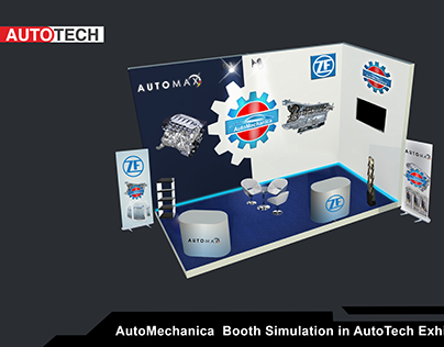 AutoMechanica Official Booth design AutoTech 2018