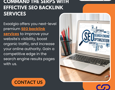 Command the SERPs with Effective SEO Backlink Services