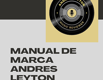 Manual de marca Andrés Leyton Music Reviewer